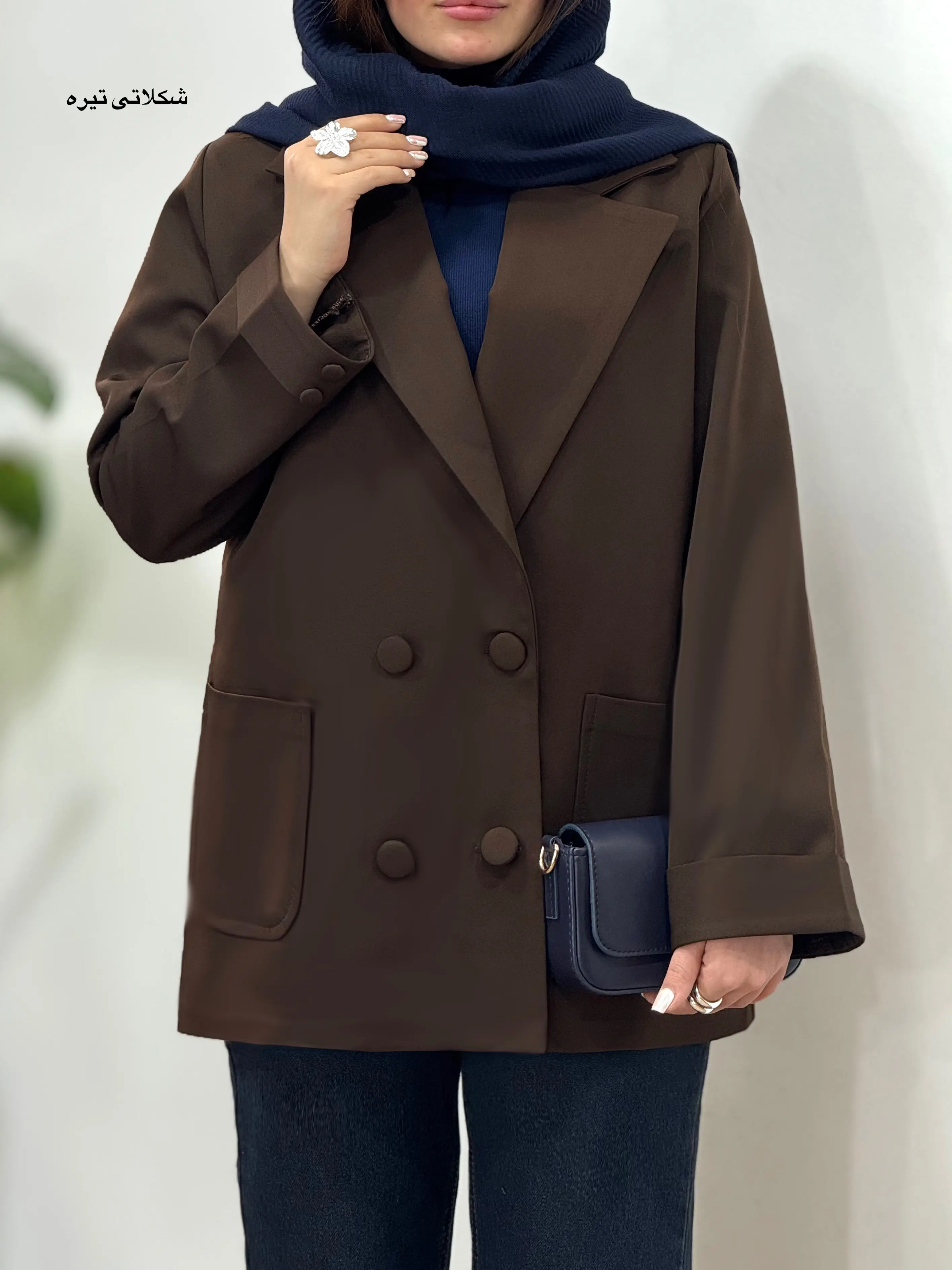 مانتو کتی کرپ فلامک